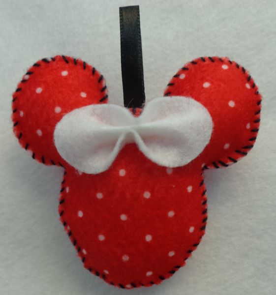 Chaveiro Minnie Vermelho